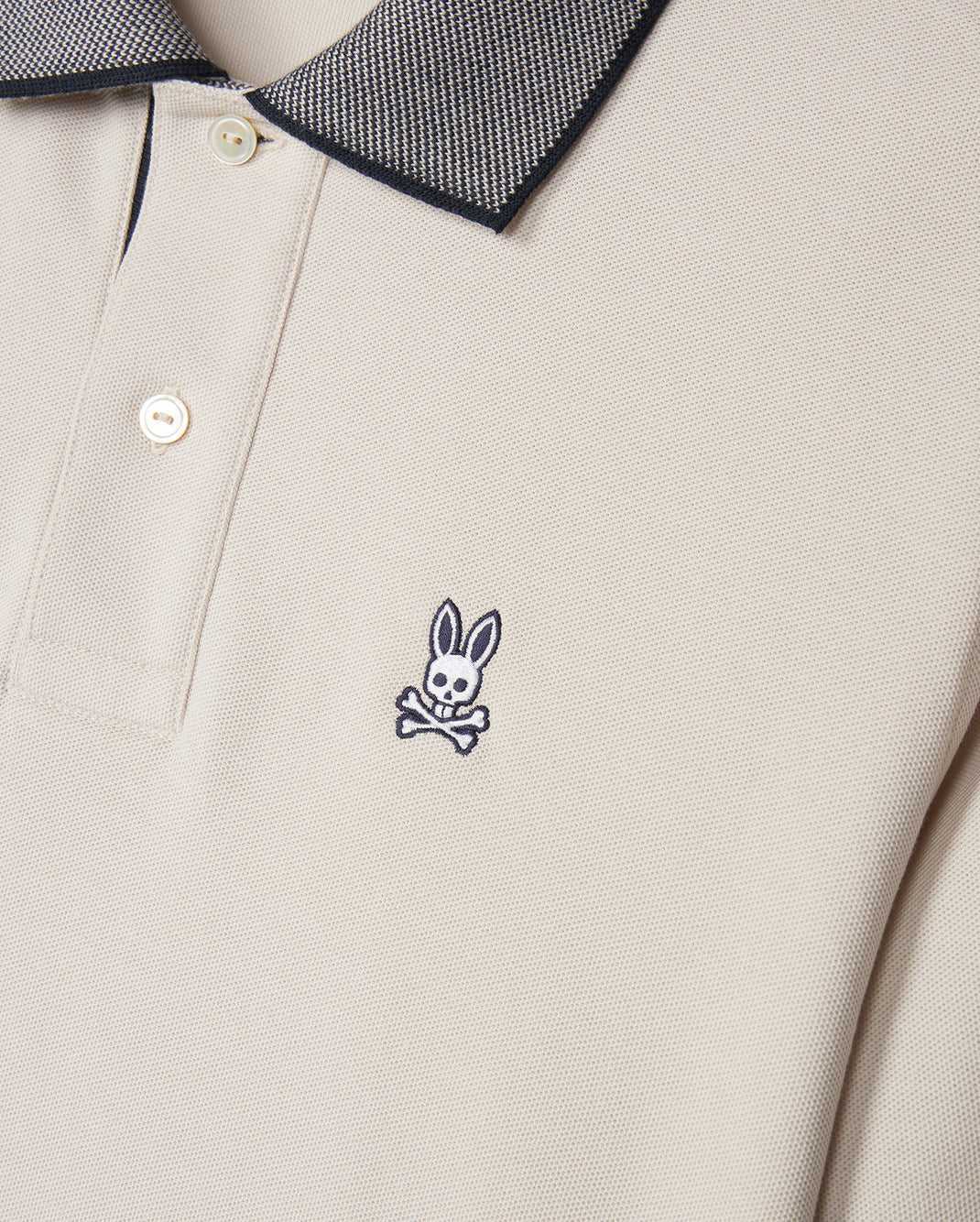 Polos Psycho Bunny Southport Pique Polo Shirt Beige Homme | OWX-59661477